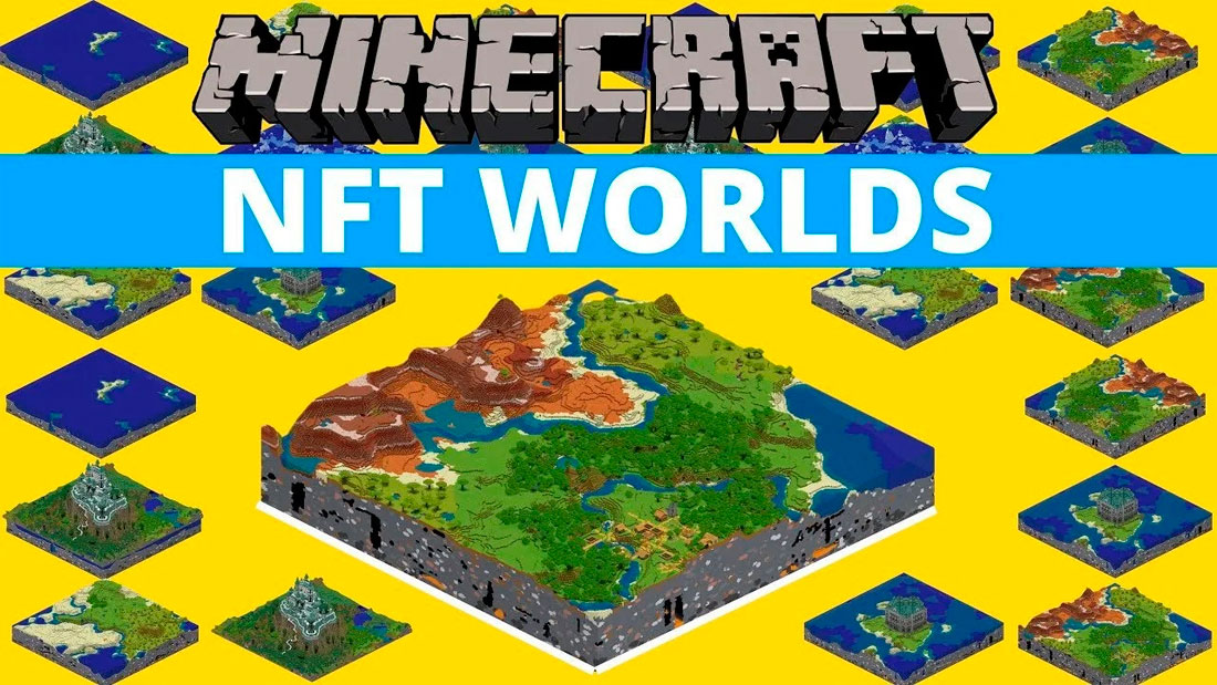 Minecraft de Microsoft se va a la Web3 con NFT Worlds