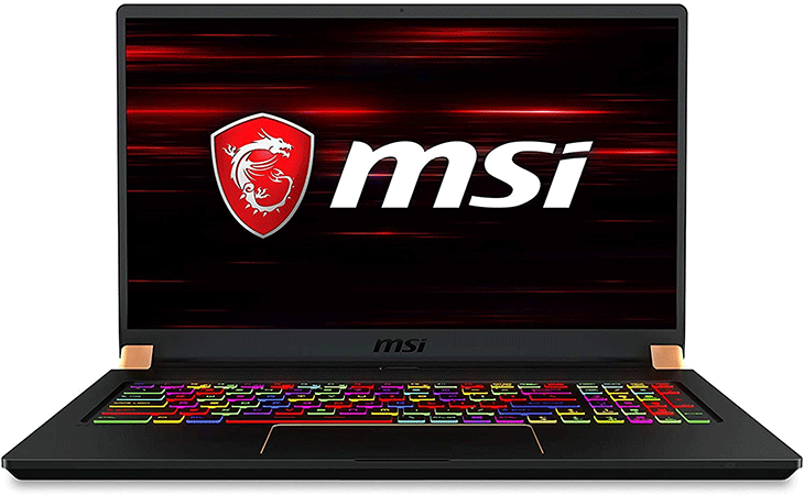 MSI GS75 Stealth Las mejores laptops para Decentraland 
