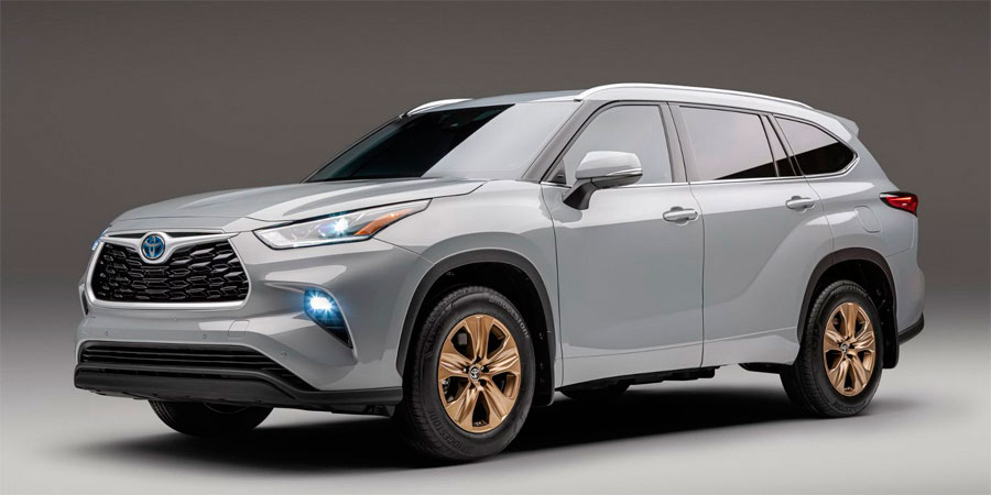 Toyota Highlander Híbrido Edición Bronce 2022 Los mejores carros para viajar en carretera 2022